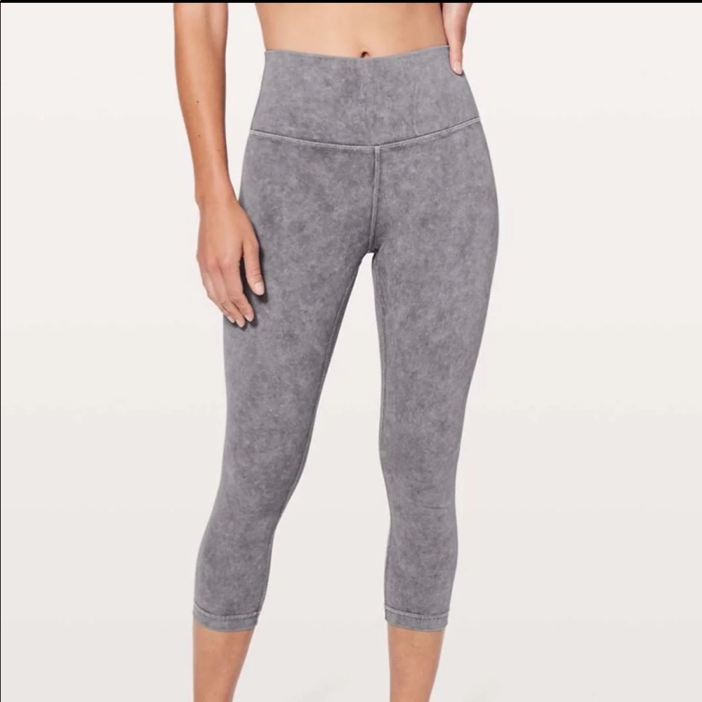 Lululemon wunder under 21” snow washed
